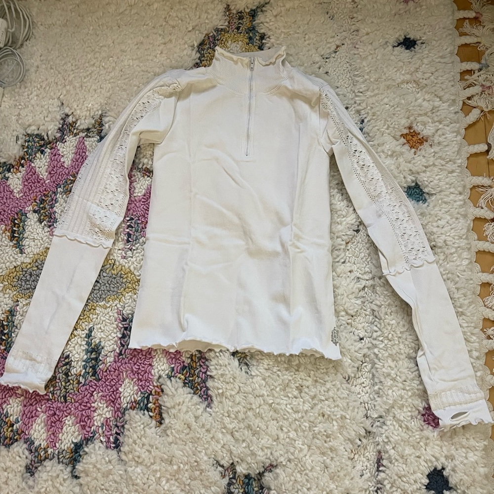 XS/S free people athletic half zip